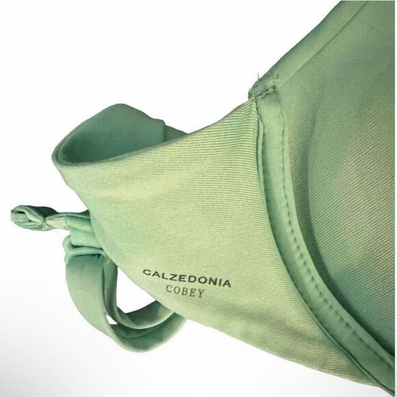 🌊 Calzedonia Size L Ruffle Bikini Top | Coby Style | Push-Up | Adjustable Strap - Picture 4 of 4